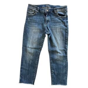 Kut from the Kloth, slightly distressed, women's size 10P jeans